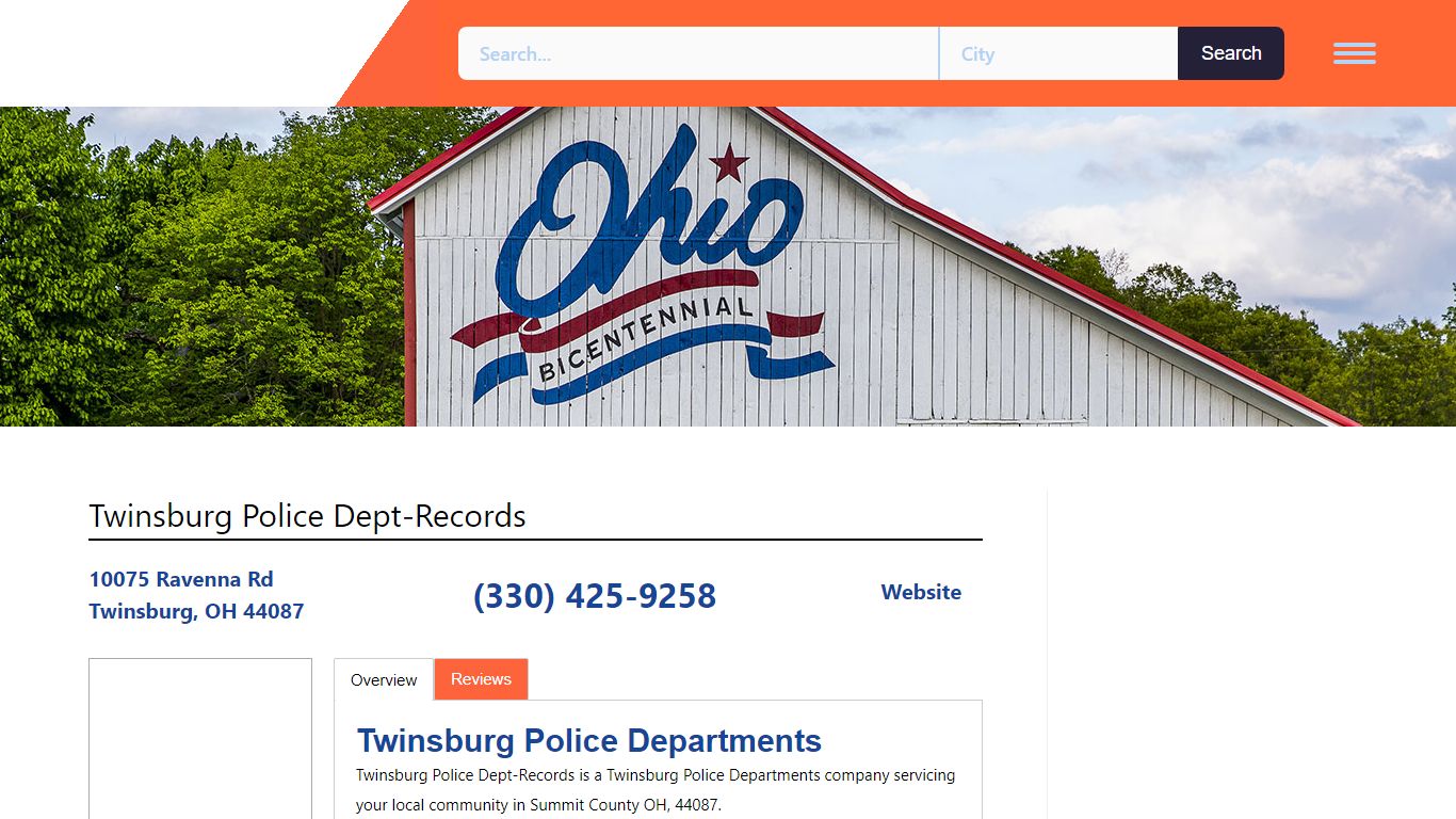 Twinsburg Police Dept-Records | Twinsburg Police Departments ...